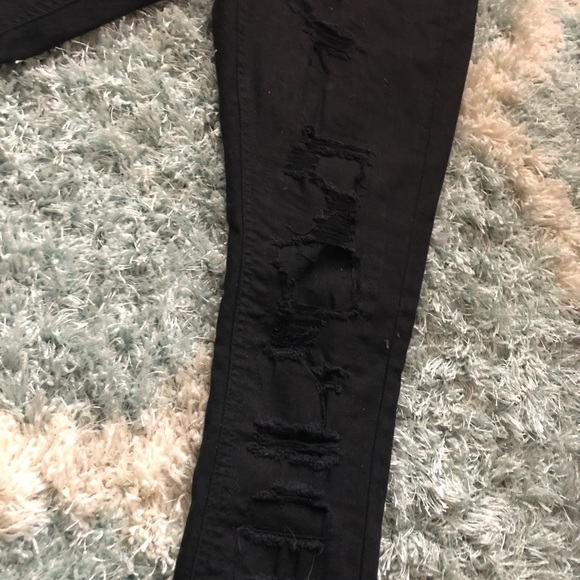 NEW size 13 Ripped black skinny jeans - Picture 8 of 8